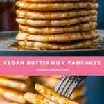 Vegan Buttermilk Pancakes